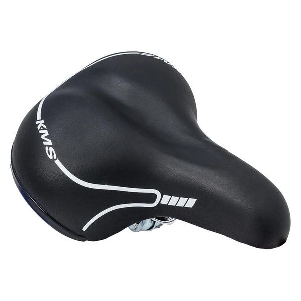 Велосипедное седло KMS мягкое, аналог СТЕЛС 340
