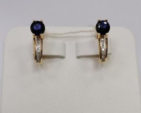 Серьги из золота с бриллиантами