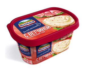 СЫР ПЛАВЛЕННЫЙ ВЕТЧИНА 400ГР HOCHLAND