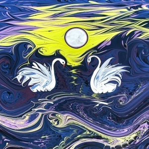 Образовательные возможности техники рисования на воде эбру (часть 1 и 2)