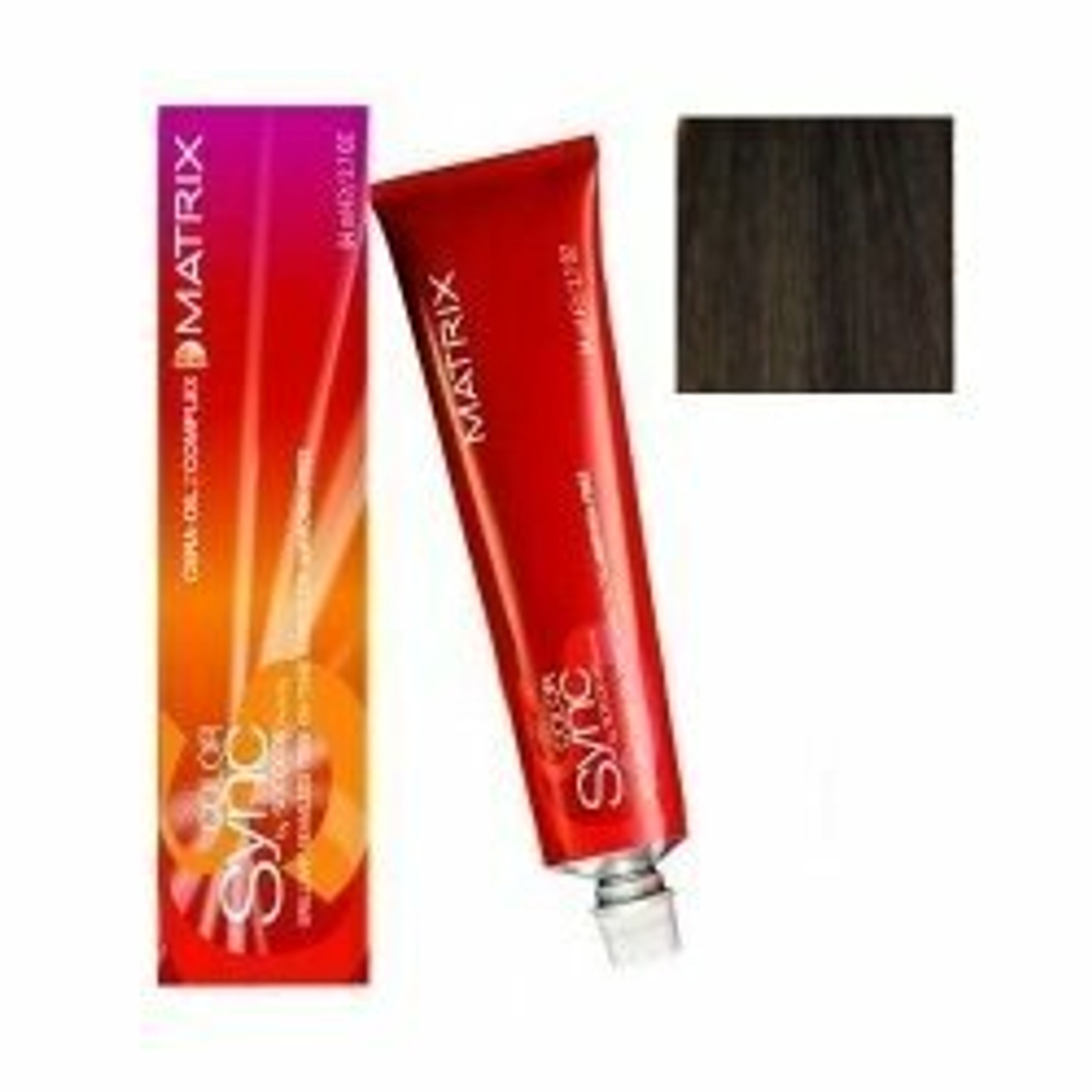 Matrix SoColor Sync краска для волос, 6A темный блондин пепельный, 90 мл