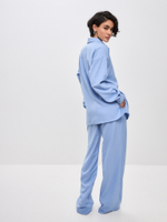 Голубые брюки Микадо