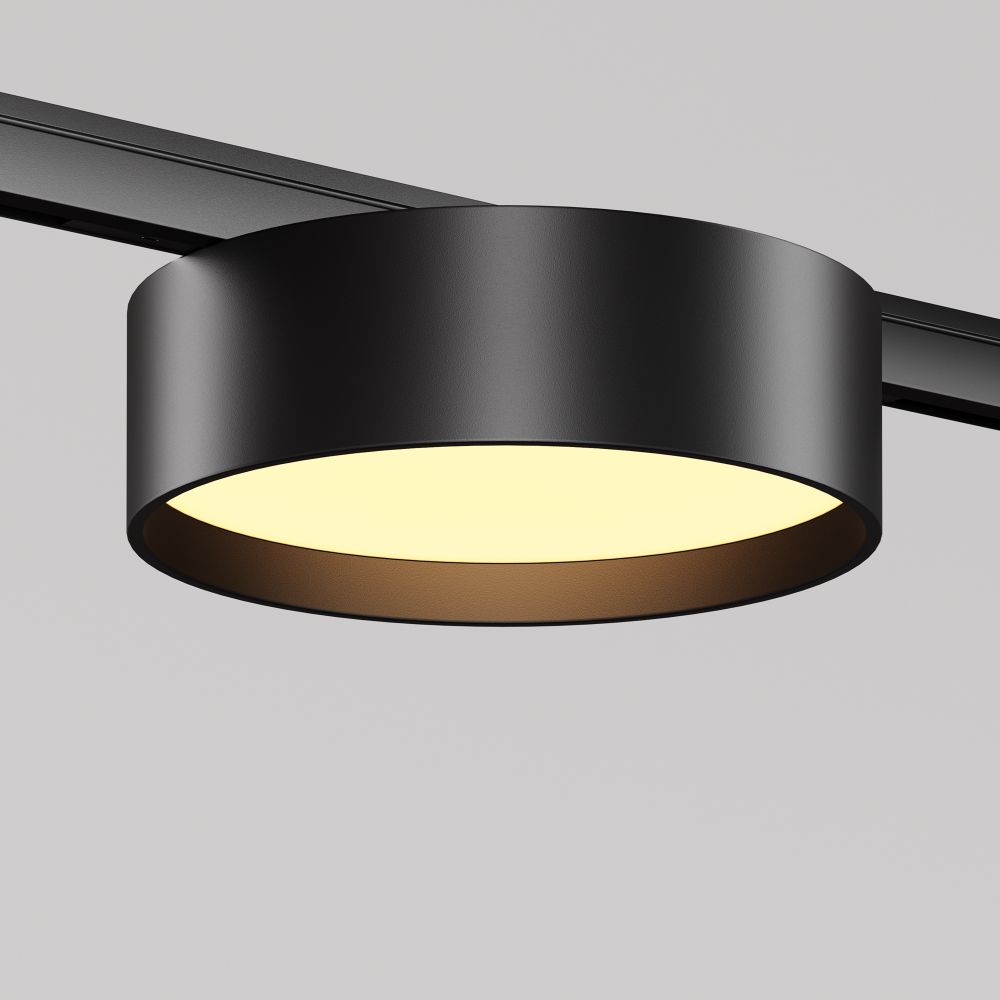 Трековый магнитный светодиодный светильник Maytoni Levity   TR189-1-12W2.7K-B