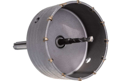 Коронка с державкой по бетону ЗУБР Профессионал 125 мм, SDS-Max 2918-125