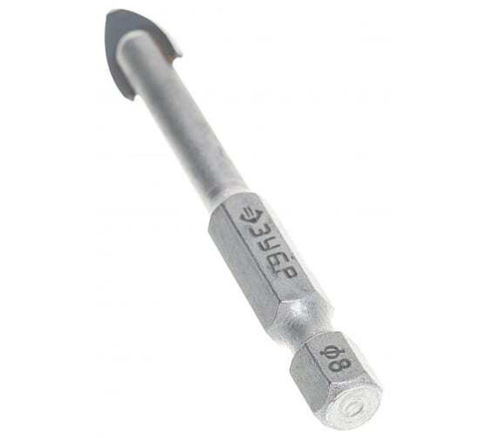 СВЕРЛО ЗУБР ПО КАФЕЛЮ КЕРАМИКЕ СТЕКЛУ 8ММ 29840-08