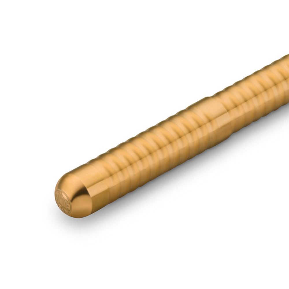 Перьевая ручка Kaweco Liliput Wave B 1.1мм золотистая (10000872) 2