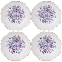 НАБОР РОЗЕТОК LEFARD "LILAC" 4 ШТ. 10 СМ (КОР=48НАБ.)