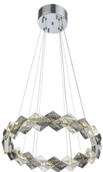 7278-6 CHROME+FINISH+CLEAR/SMOKY CRISTALL (1) Люстра NW