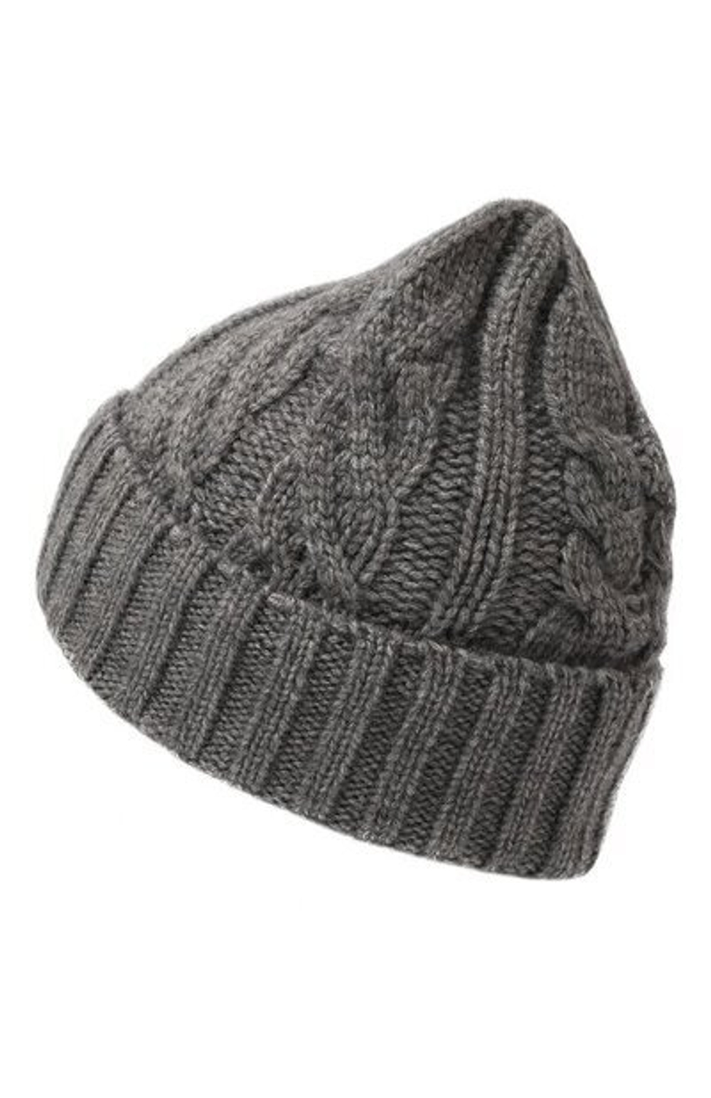 Шапка AERONAUTICA 045 серый косы