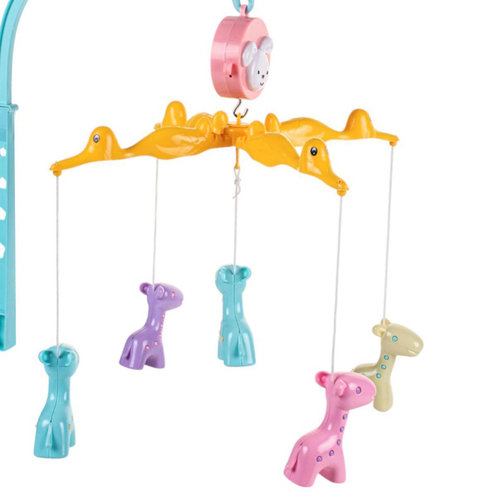 Карусель муз. д/новорожденных заводная Сафари, коробка 2308