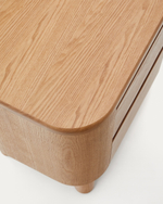 Прикроватная тумбочка Salaya из ясеневой фанеры 55 см x 50 см