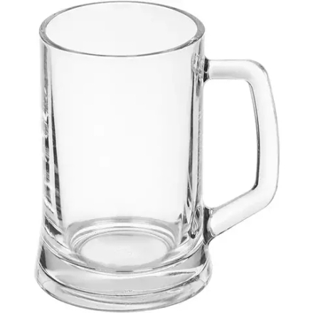 Кружка для пива «Паб» стекло 0,67л D=90/103,H=150,B=135мм прозр