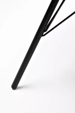 "Конте" интерьерный стол из HPL круглый Ø70см, цвет "серый гранит"