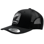 Бейсболка Narval Dichka! Roar Black&Grey с сеткой 6P -