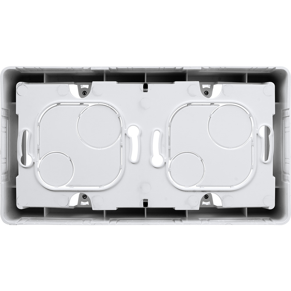 Коробка для накладного монтажа 2 поста белый Inspiria Legrand