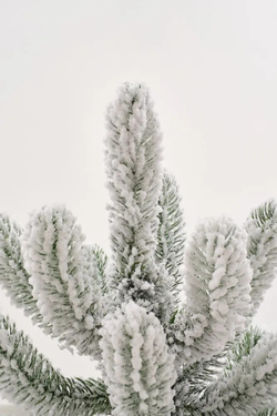 Ель искусственная Царь Елка Алиса заснеженная, АЛС/ЗСН-220