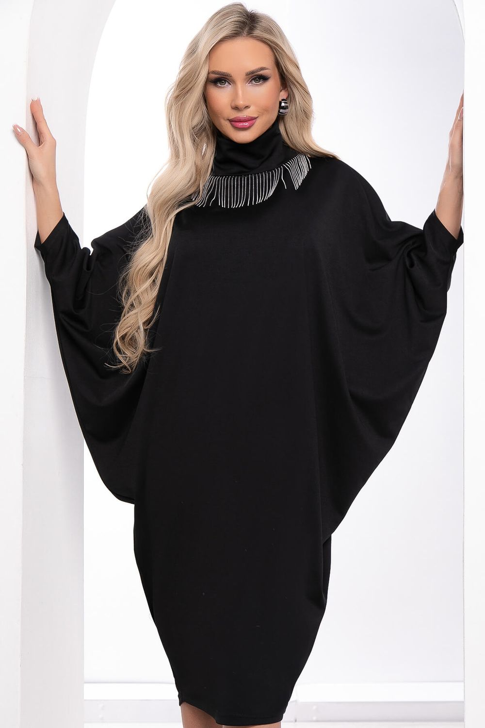 Платье "Алина" (черное) П8387 LT Collection