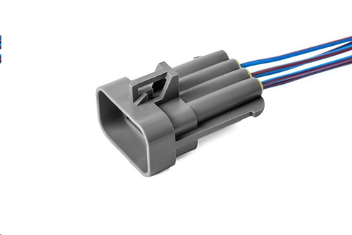 Разъем жгута форсунок ВАЗ 5-ти контактный штыревой, с проводами (CARGEN)