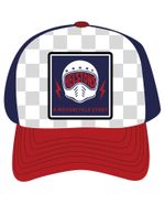 Cap Helmet Racing / Бордово-синий