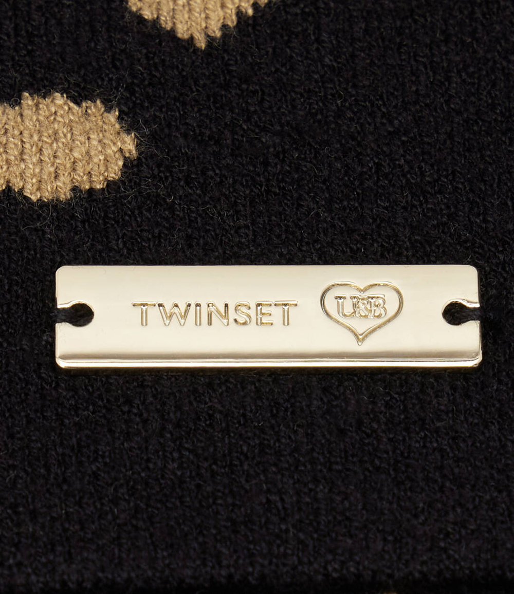 Шаль Twinset U&B - черный(232LI4GGG)