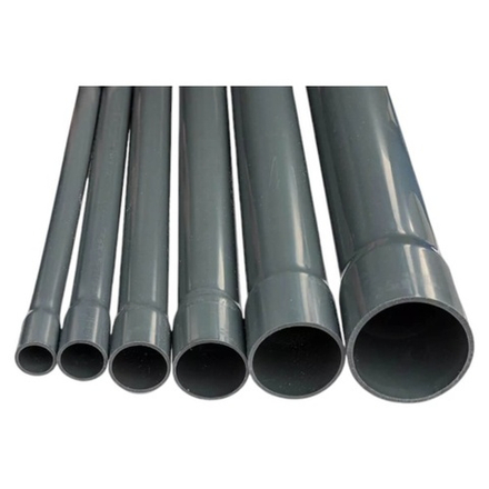 Труба ПВХ 50х2.4мм PN10 Аквамастер с раструбом (1032450)