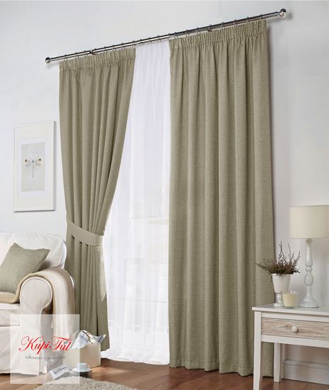 XL-Комплект штор Тоскана (бежевый)