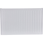 Радиатор панельный профильный ROMMER Compact тип 21 - 500x800 мм (подкл.боковое, белый)