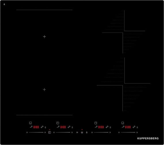 Индукционная стеклокерамич. панель Kuppersberg ICI 616