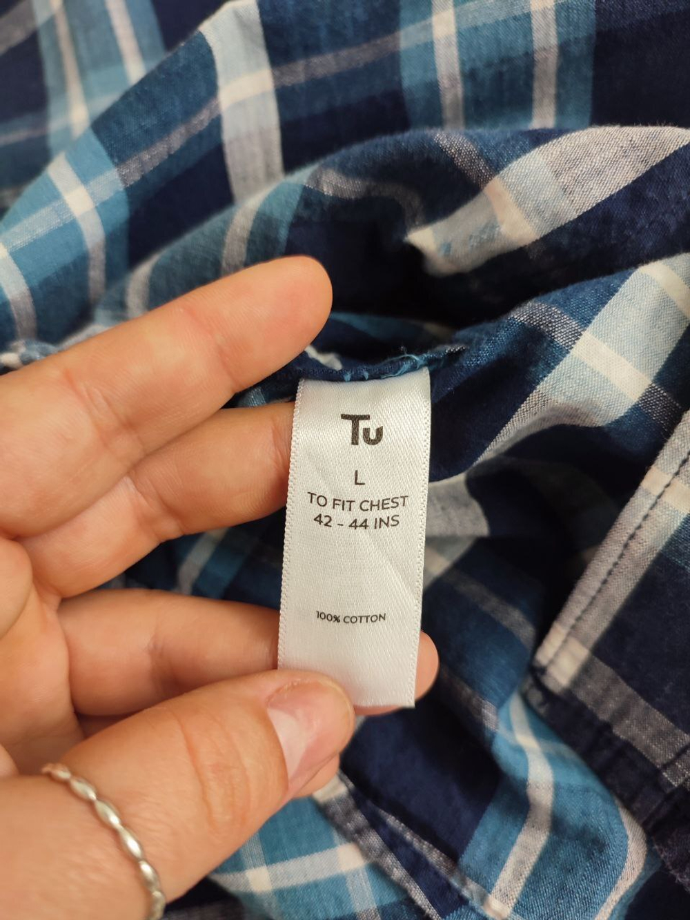 Рубашка Tu стильная 56 размер