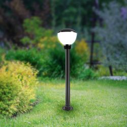 Садово-парковый светильник ЭРА НТУ 01-75-002 Аква 1303 напольный черный IP54 Е27 max75Вт h850mm | Садово-парковые светильники