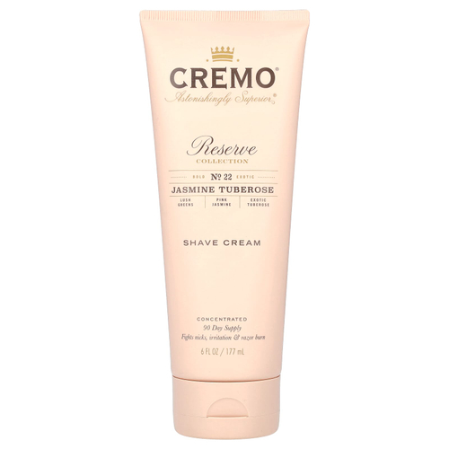 Cremo, Reserve Collection, крем для бритья, жасмин и тубероза, 177 мл (6 жидк. унций)
