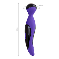 Фиолетовый вибростимулятор 18,3см ToyFa L'roina Cosmy 561019