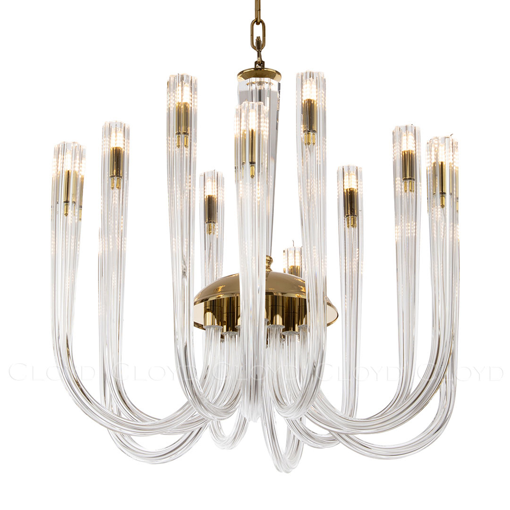 Люстра Cloyd AEDA C12 / Ø60 см - золото (арт.11661)