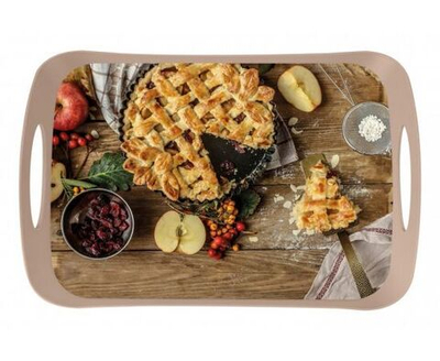 Поднос пластиковый для сервировки стола и подачи блюд