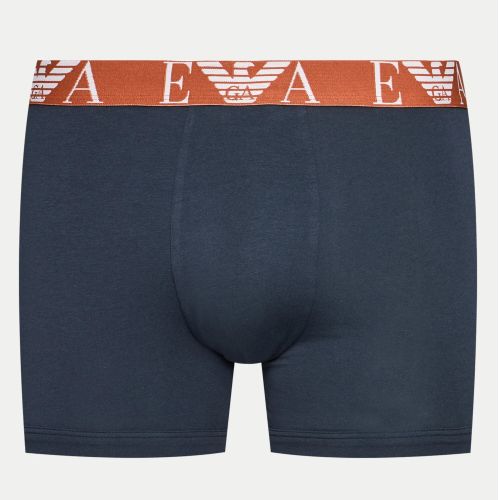 Набор мужских трусов боксеров 3в1 темно-синие Emporio Armani 111473_4F715 64135
