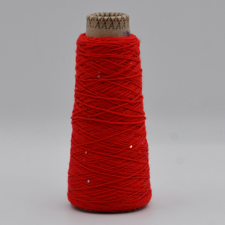 art. Merinos with paillettes (26 алый)