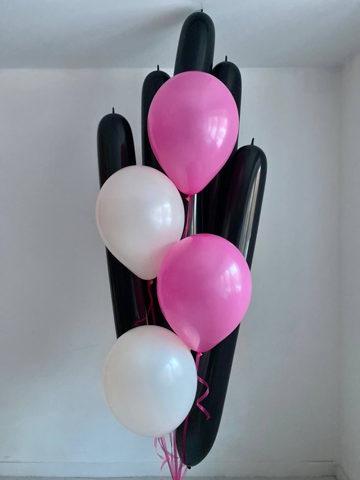 Воздушные гелиевые шарики с доставкой по Хабаровску ШДМ №4869