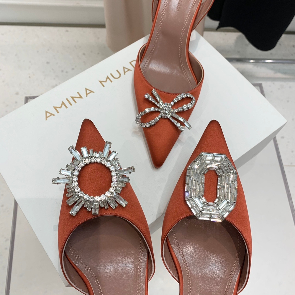 Amina Muaddi Pumps