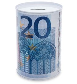 BX- 44/6 Металлическая копилка бол. «Евро»