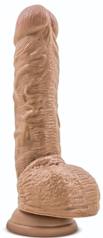 Смуглый фаллоимитатор Your Personal Trainer - 22,9 см. (Цвет: кофейный)
