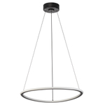 Citilux TRIO CL215B051 LED Люстра подвесная с пультом Чёрная