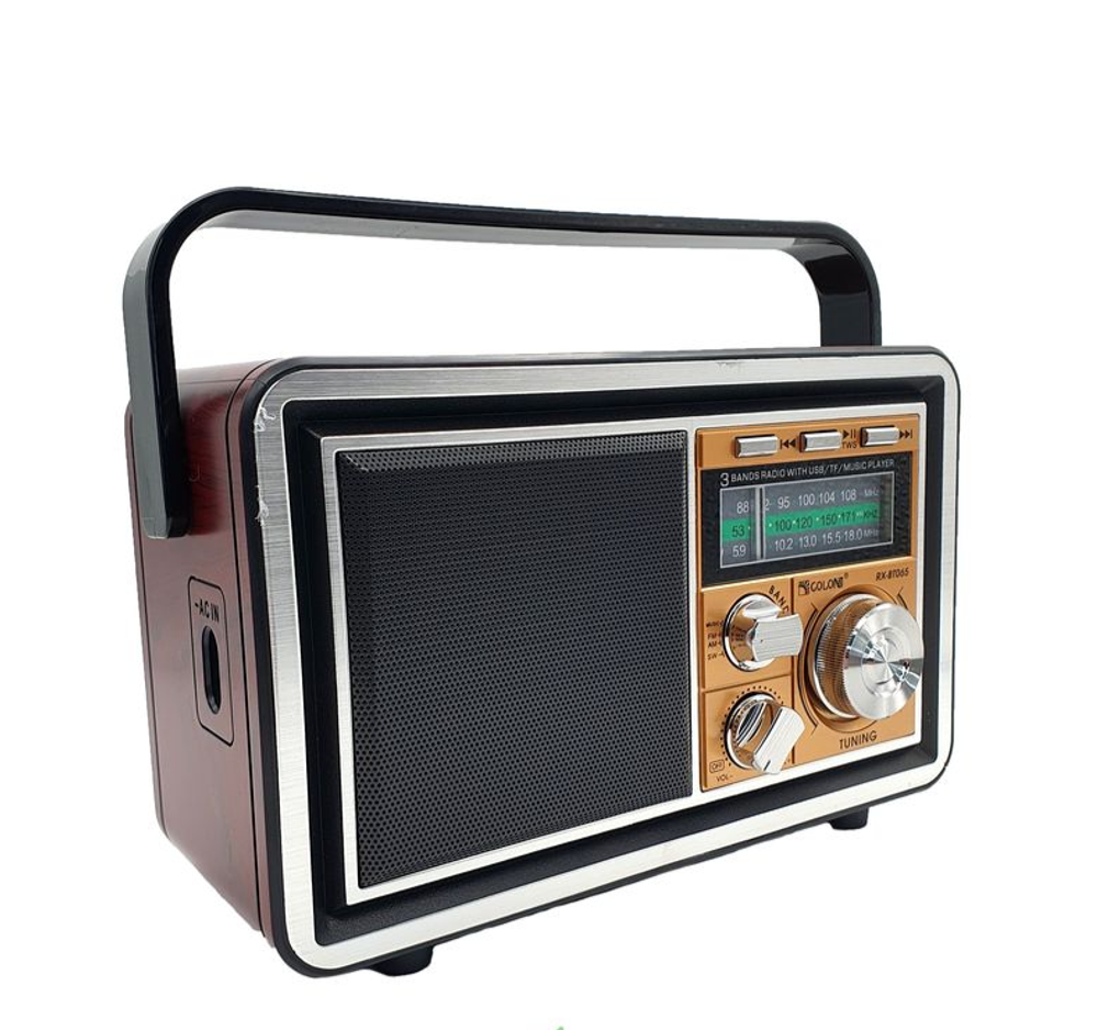 Радиоприемник Golon RX-BT065BL (BT/USB/TF/АКБ18650)