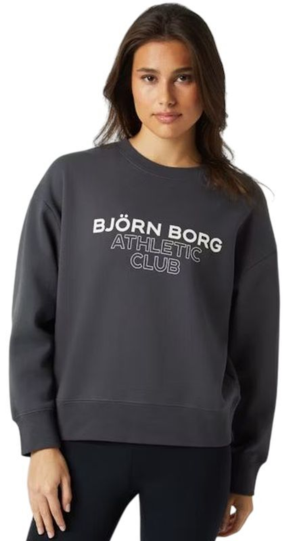 Женская теннисная куртка Bjorn Borg Boyfriend Crew