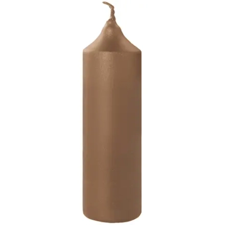 Fink Свеча Brown metallic 20x3см 25ч 123771