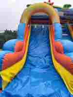 Надувная водная горка «Фруктовая Жара», 9*3,5*5,4 м