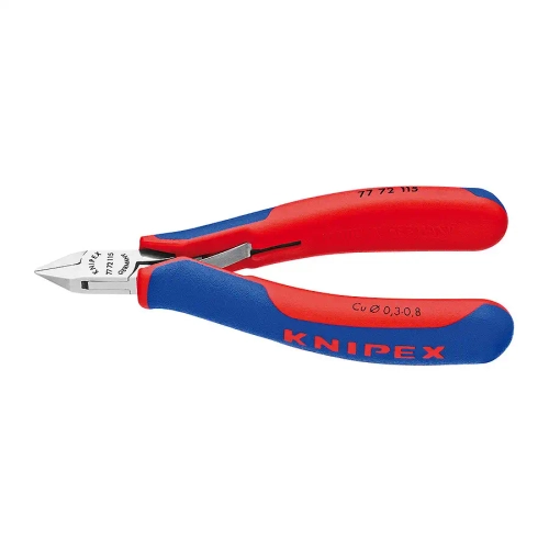 Кусачки боковые для электроники 115 мм Knipex 77 72 115 SB