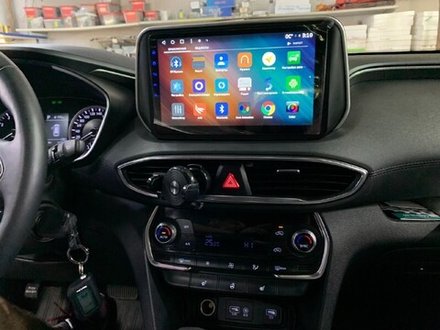 Магнитола для Hyundai Santa Fe 2018-2020 - Vomi ZX313R10-7862 Android 10, ТОП процессор, SIM-слот