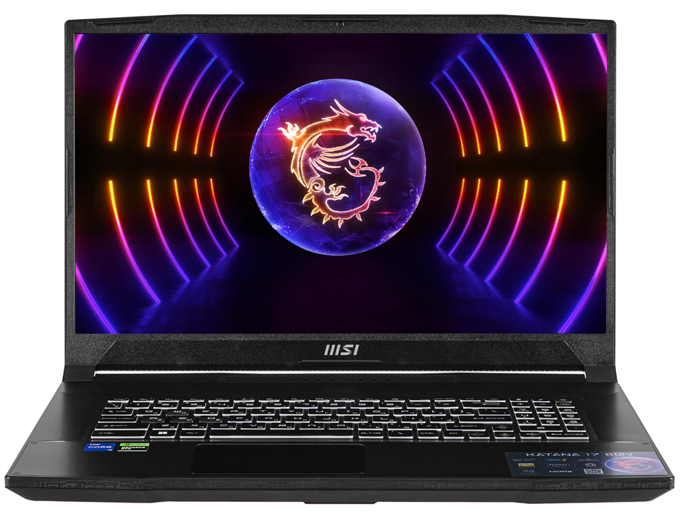 17.3" Ноутбук MSI Katana 17 B12VEK (2560x1440, Intel Core i5-12450H, RAM 16ГБ, SSD 512ГБ, NVIDIA GeForce RTX 4050, OS Windows)