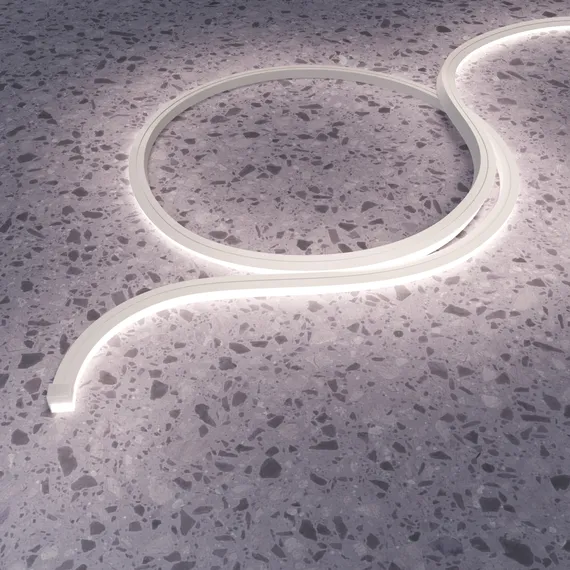 Гибкий неон 12х12 24В 12Вт/м 4000K IP67 5м Led Strip 432023