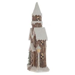 GAEM Фигурка декоративная "Домик" (подсветка, 6хААА н/п), L43 W21 H90 см